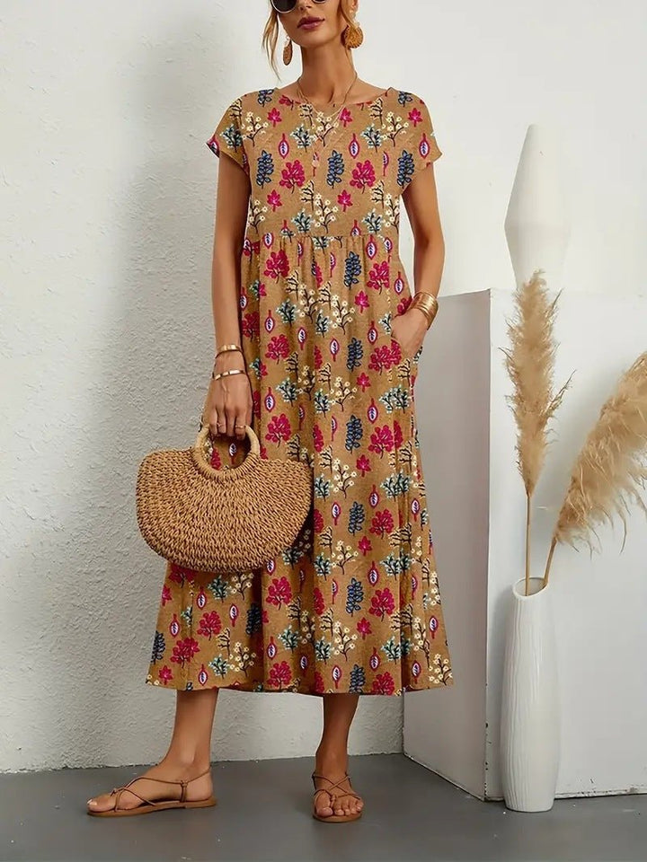 Deborah | Abito floreale elegante