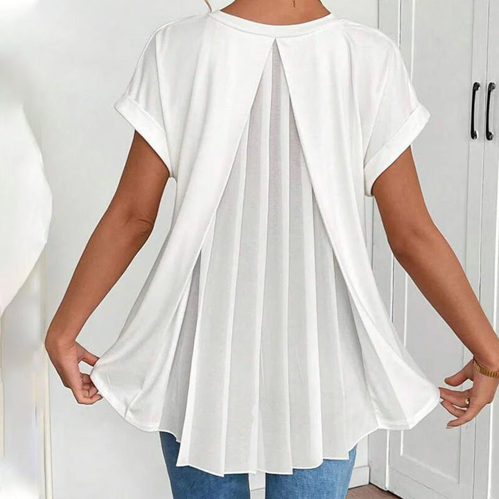 Estella | T-shirt patchwork casual