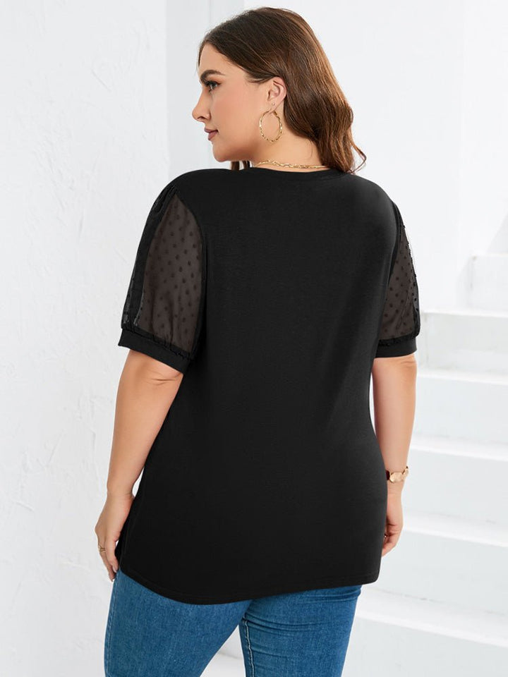 Élise | Top casual con scollatura a V