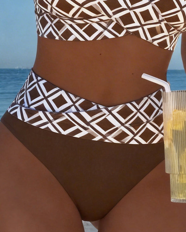 Valentina | Bikini modellante a vita alta