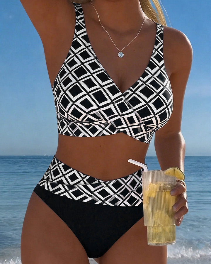 Valentina | Bikini modellante a vita alta